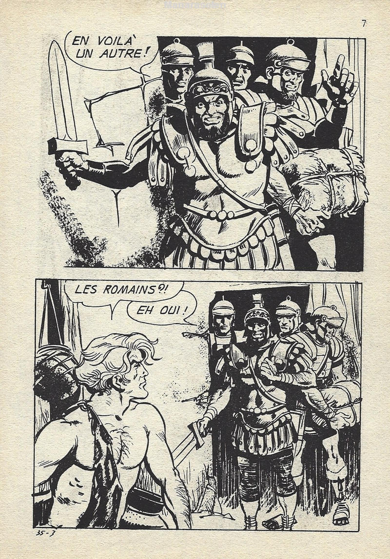 Elvifrance  Série rouge - 032 - La révolte des gladiateurs page 7 full