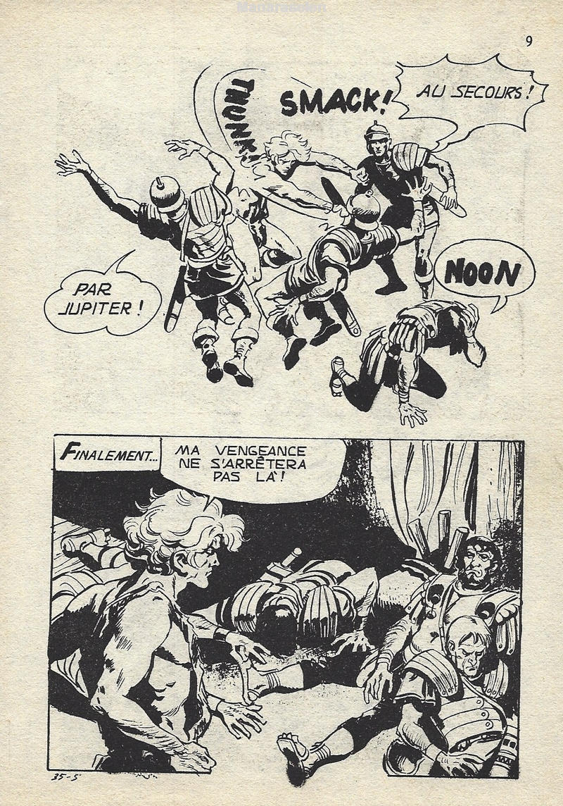 Elvifrance  Série rouge - 032 - La révolte des gladiateurs page 9 full
