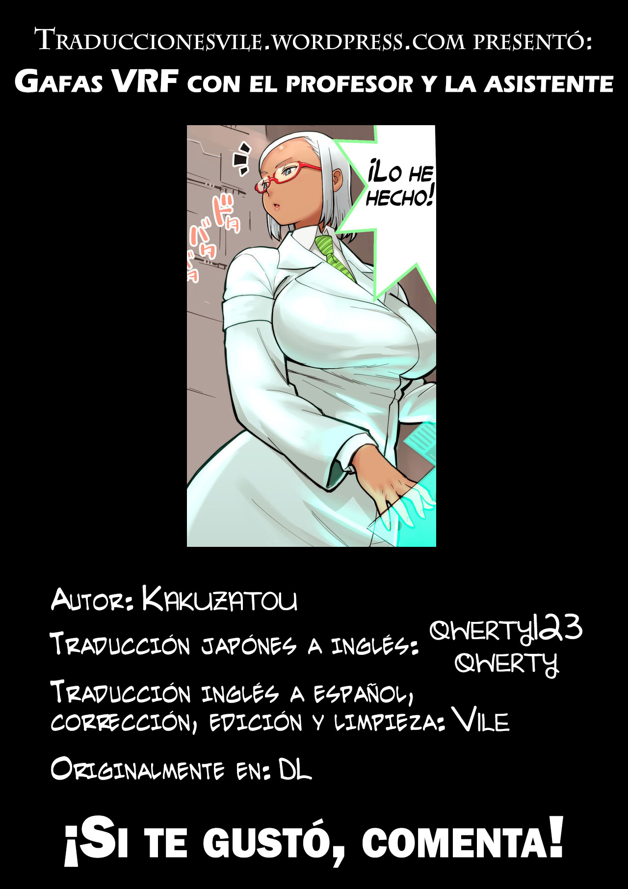 VRF Goggle to Hakase &amp; Joshu | Gafas VRF con el profesor y la asistente  =Vile= page 5 full