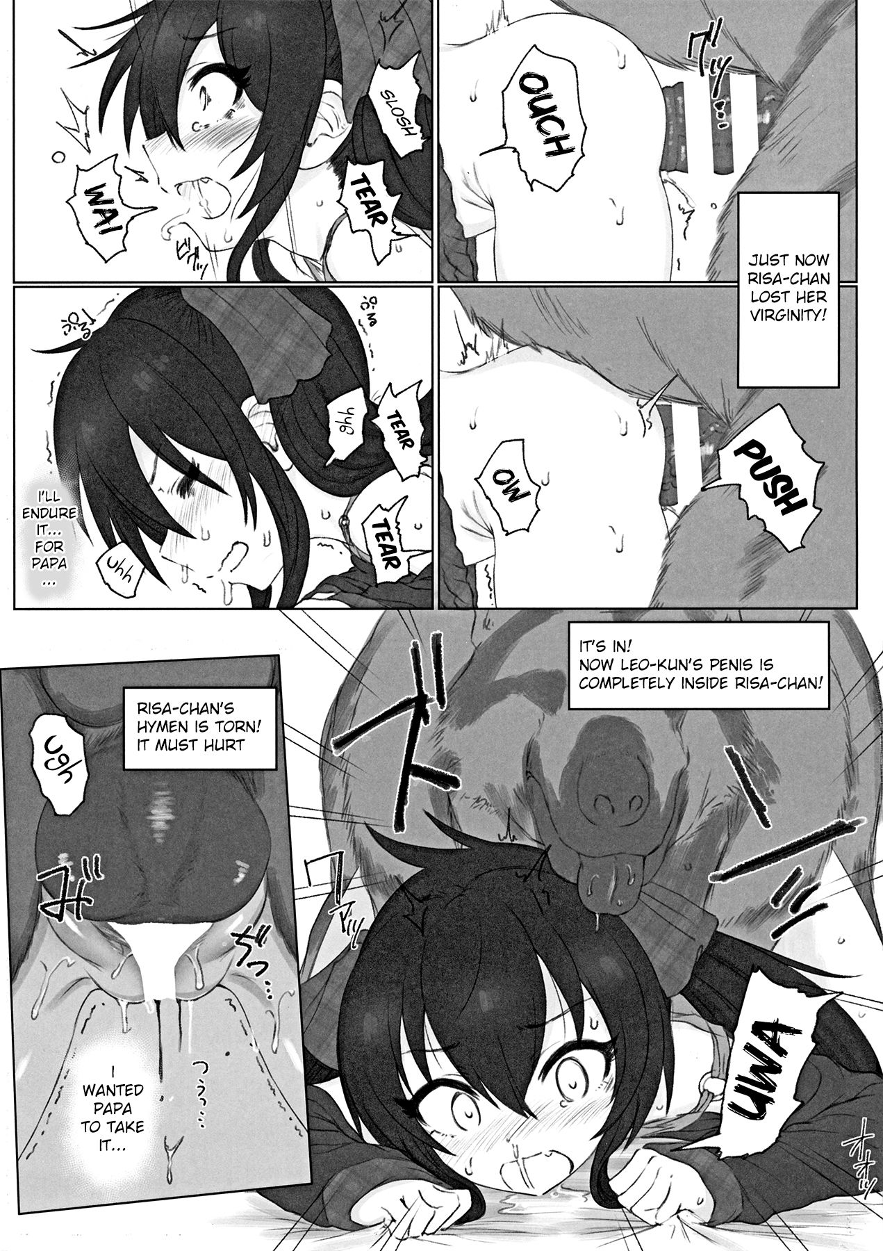 Matoba Risa-chan de Manabu Doubutsu no Koubi page 6 full