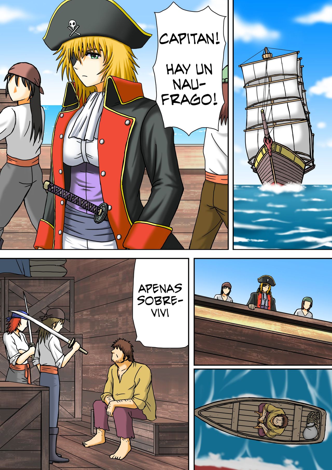 Onna Kaizoku Ryoshuu | La Pirata Prisionera page 2 full