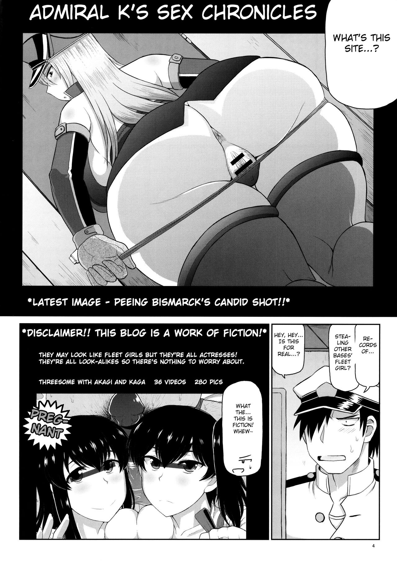 Senkan Yamato Shikyuu Kouryaku Sakusen Kimoota Teitoku no Osuniku Shuhou de Seishi Tekkoudan Danchaku Cut-in♪ Yamato-san to Idenshi Jikakeawasete Kawaii Baby o Kenzou Shiyou! Hon. page 5 full