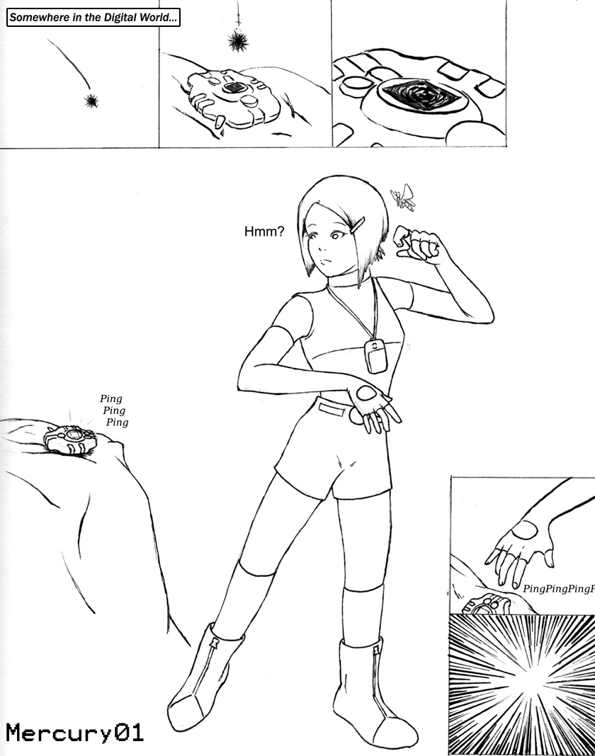 Ladydevimon Transformation page 1 full