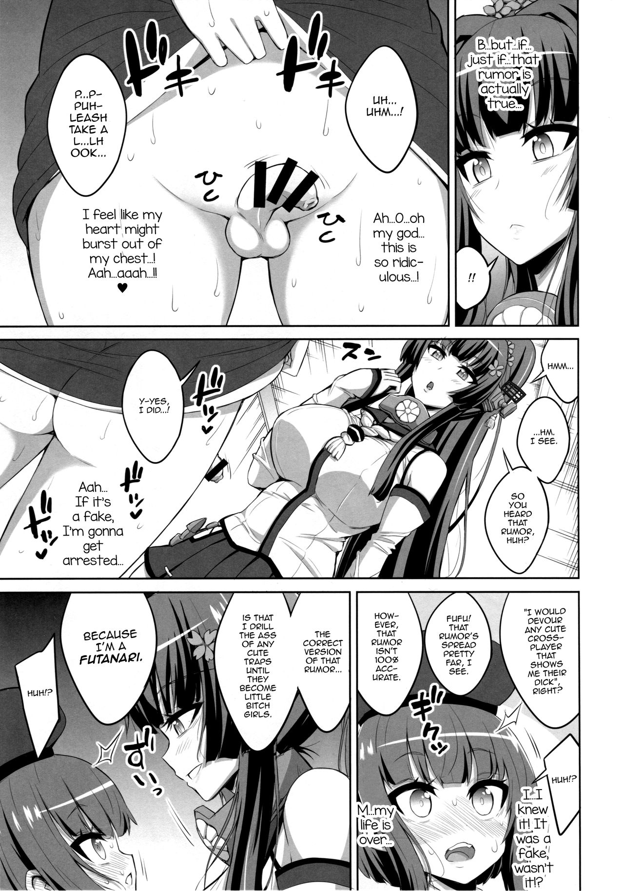 Futanari Onee-san x Otokonoko Cosplayer ♥ Mesu Ochi Choukyou Part 2 page 6 full