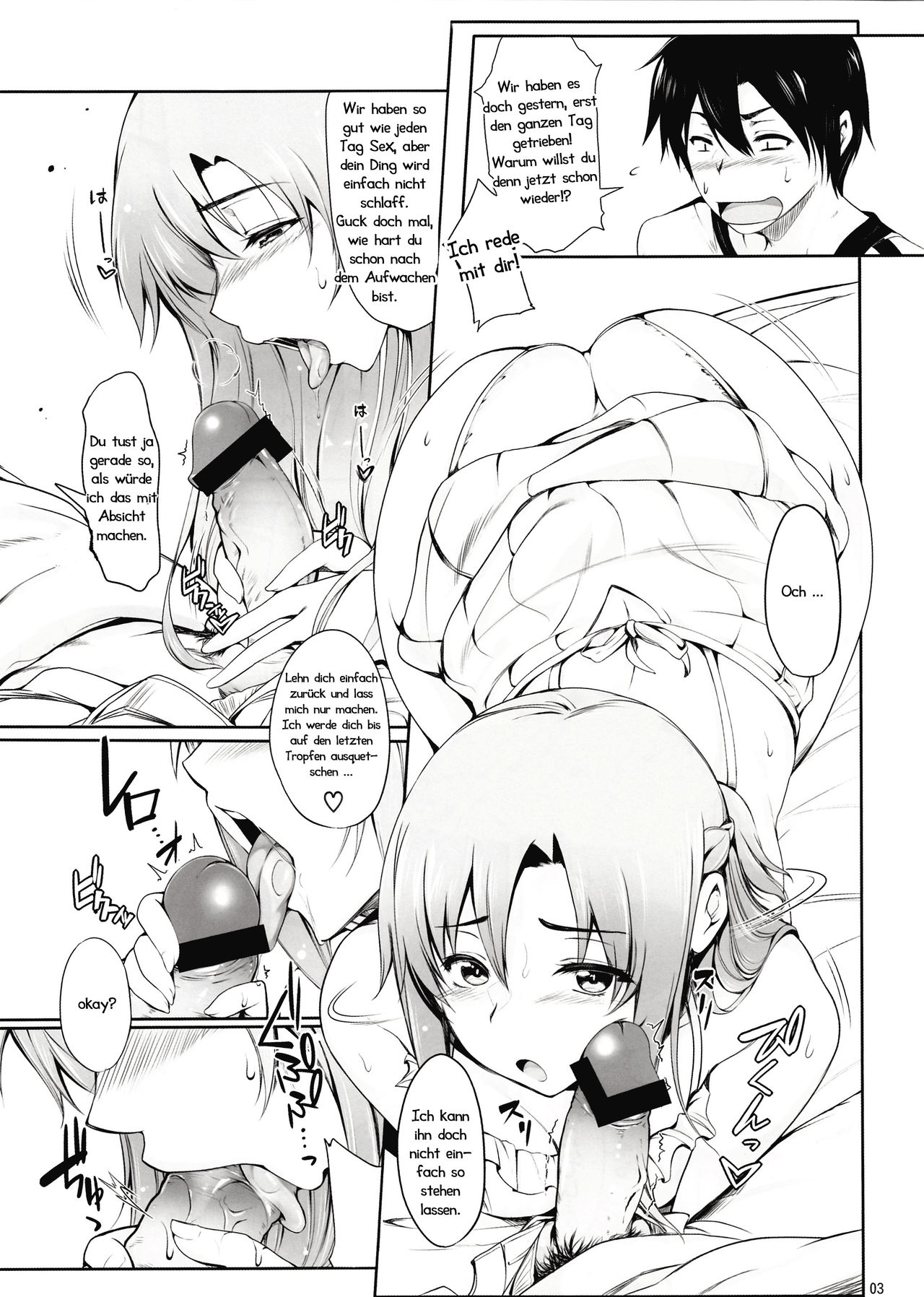 Angel's stroke 69 Asuna Strike! page 4 full