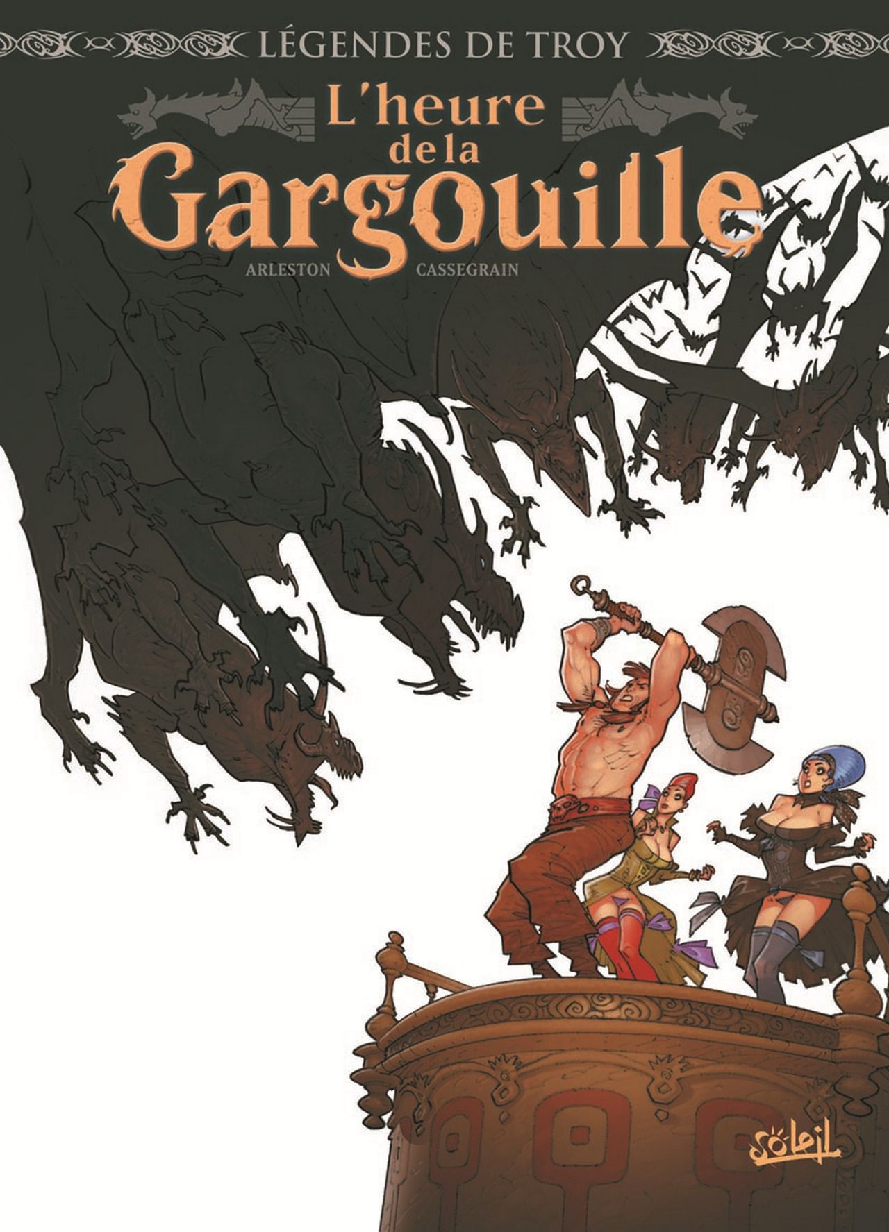 Légendes de Troy - L'heure de la gargouille page 1 full