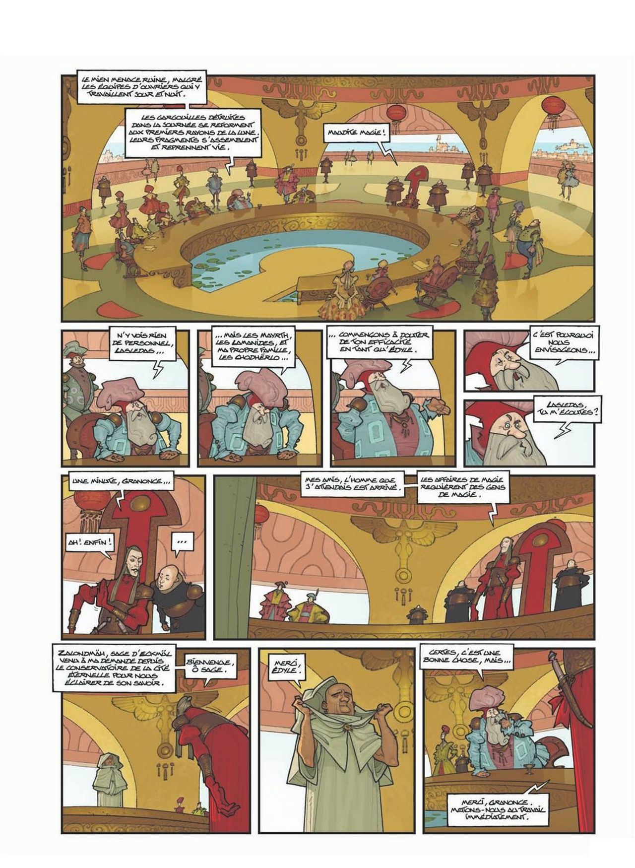 Légendes de Troy - L'heure de la gargouille page 7 full