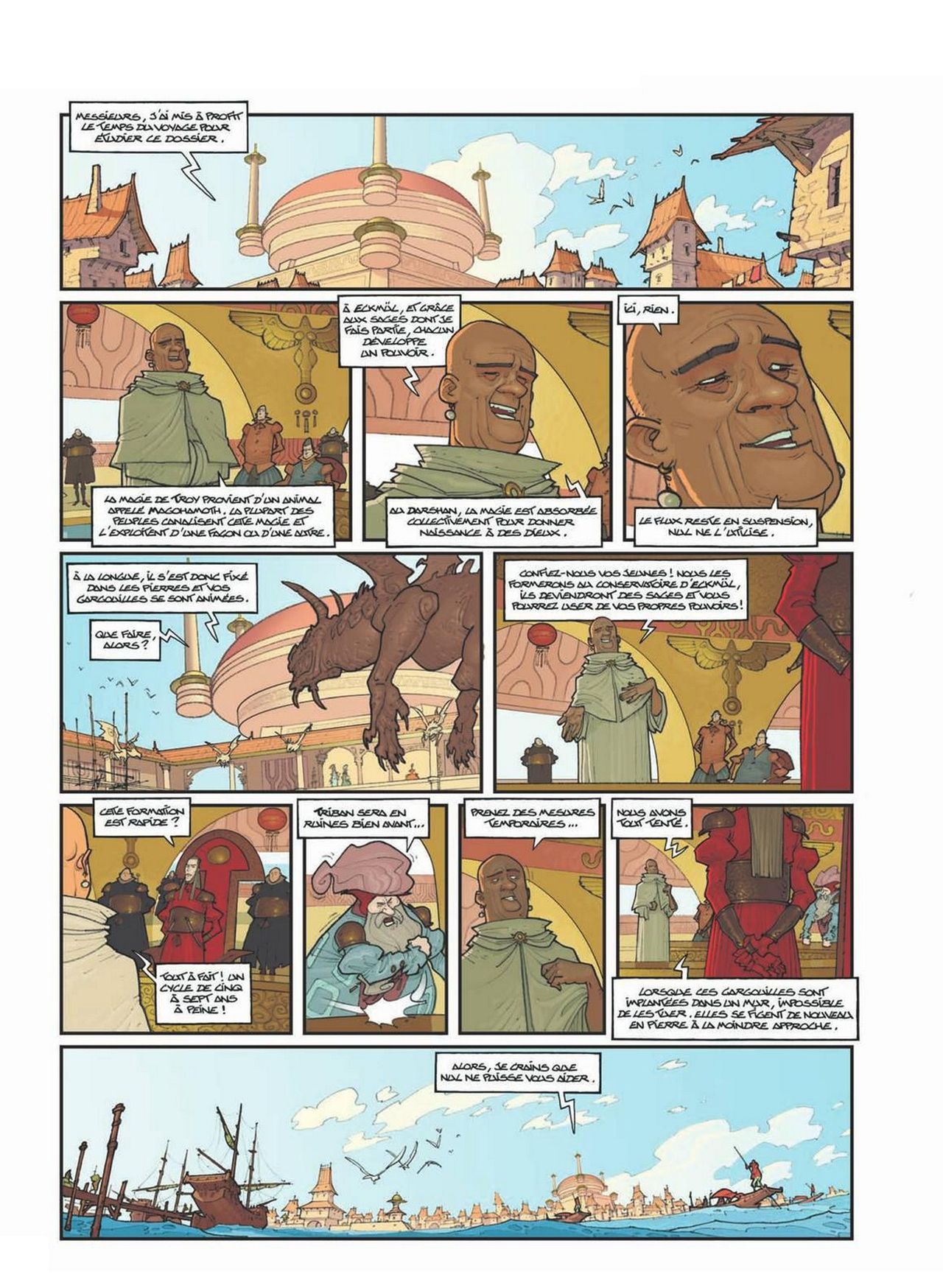 Légendes de Troy - L'heure de la gargouille page 8 full