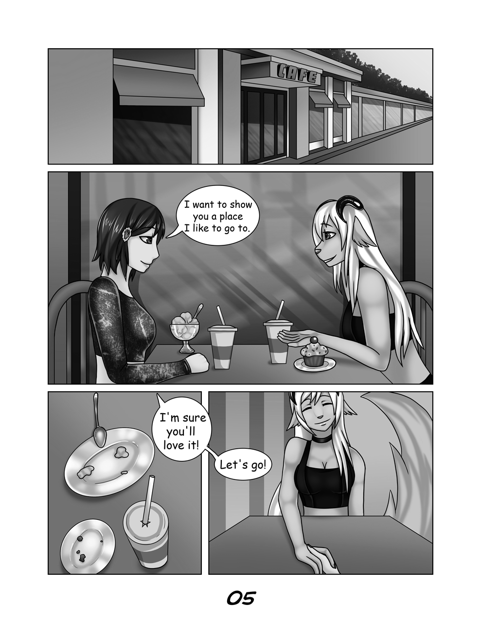 Yana &amp; Ceri: Origins page 6 full