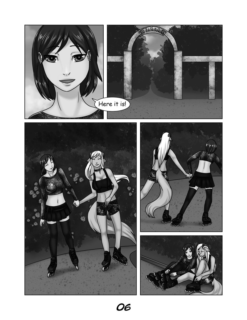 Yana &amp; Ceri: Origins page 7 full