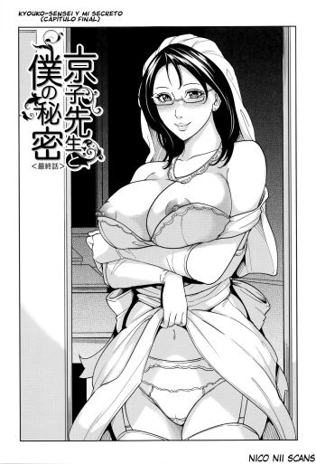 Kyouko-sensei to Boku no Himitsu Saishuuwa cover