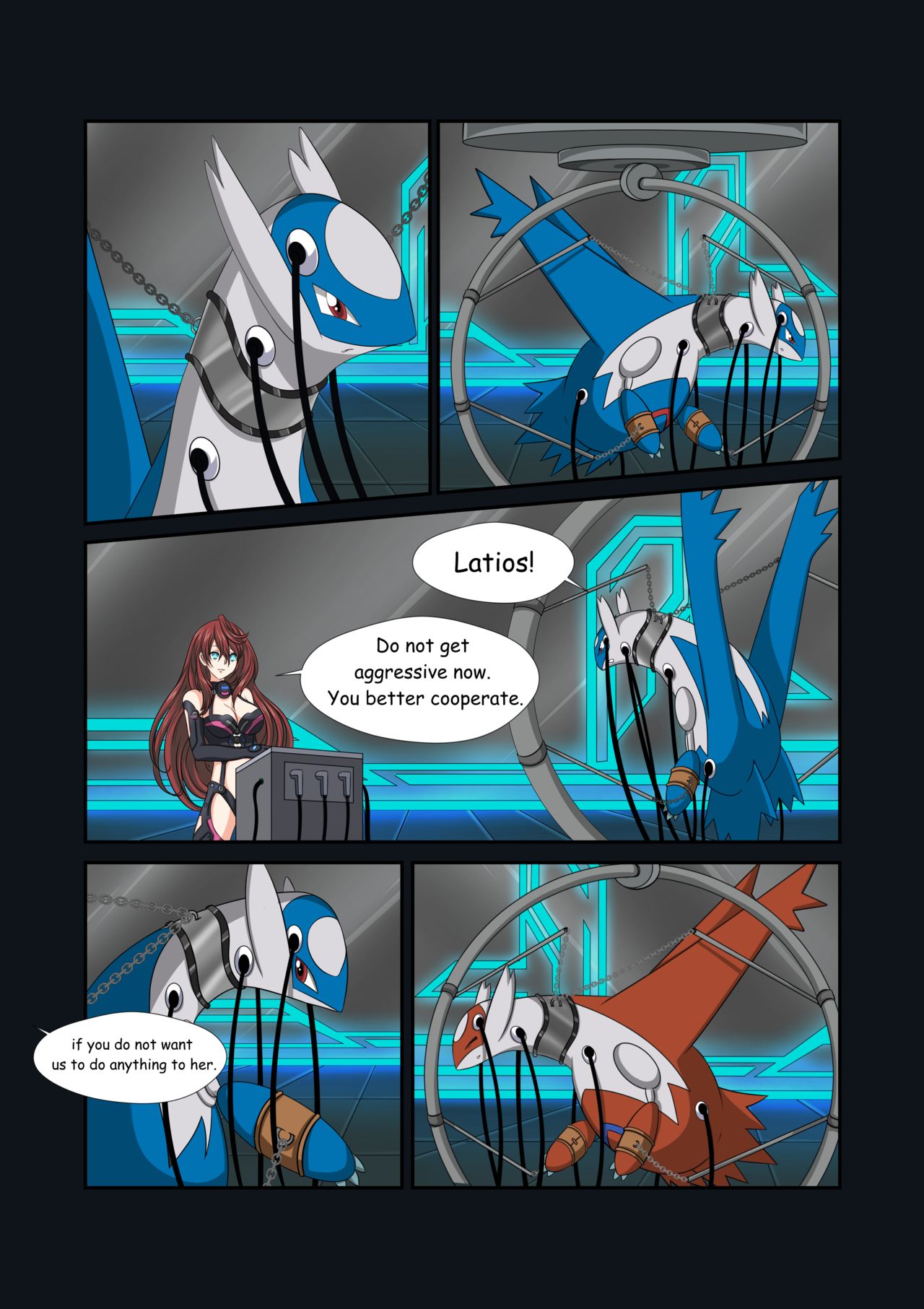 Pinheadchains Nameless Pokemon Comic by Sugarnhoney page 1 full