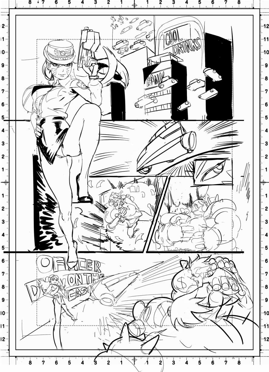 Officer D.va On the Case! page 1 full