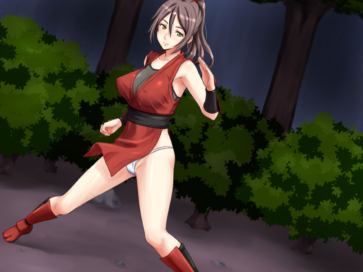 Yokubou Kaiki Dai 551 Shou -Onna Ninja Kurenai Nyotai Goumon Jigoku- page 2 full