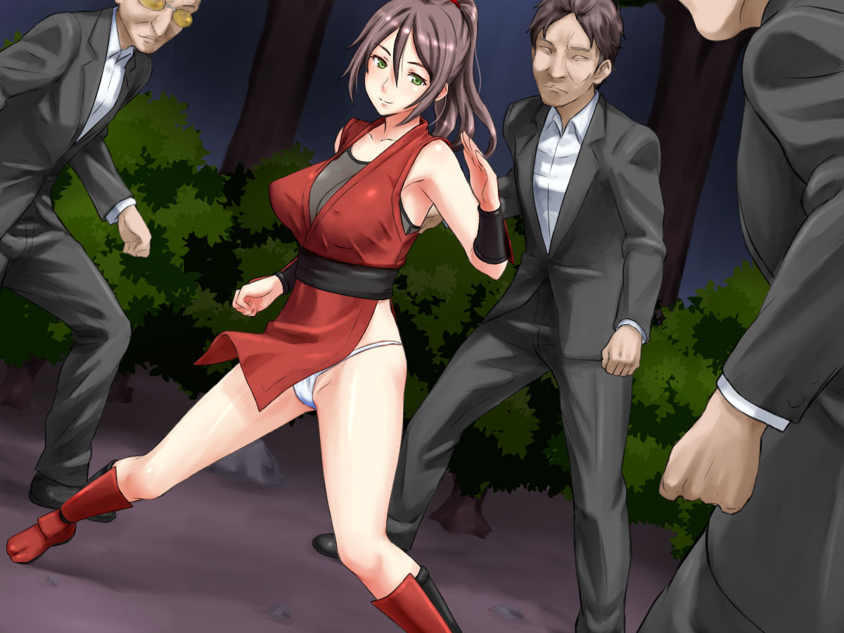 Yokubou Kaiki Dai 551 Shou -Onna Ninja Kurenai Nyotai Goumon Jigoku- page 5 full