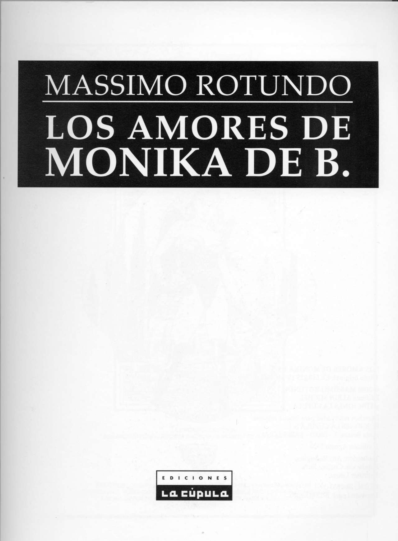 Los Amores de Monica de B. page 2 full