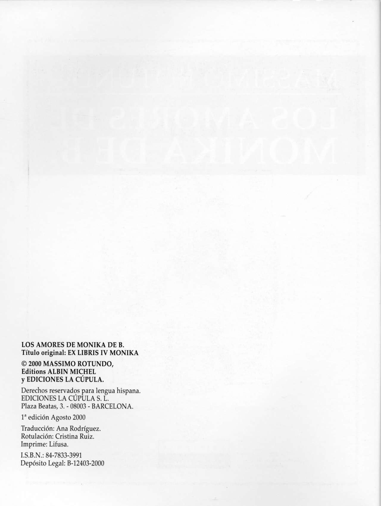 Los Amores de Monica de B. page 3 full