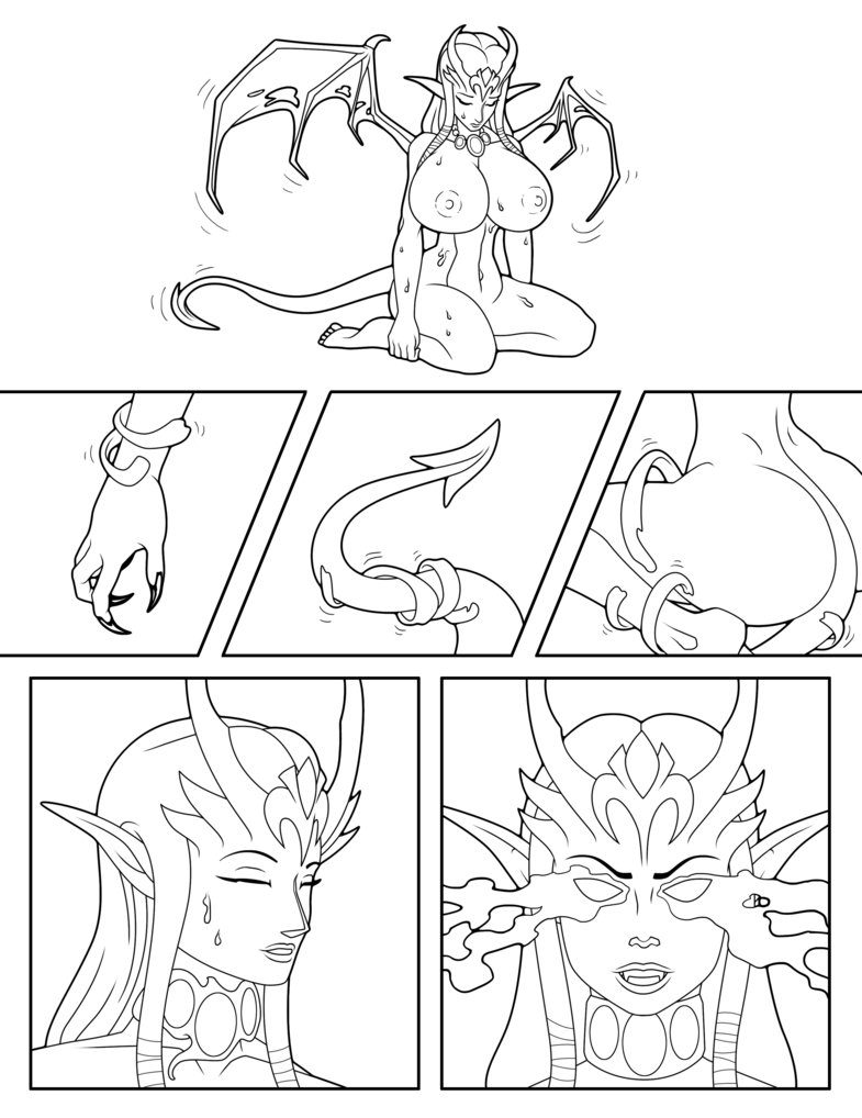 Zelda Demon Transformation page 3 full