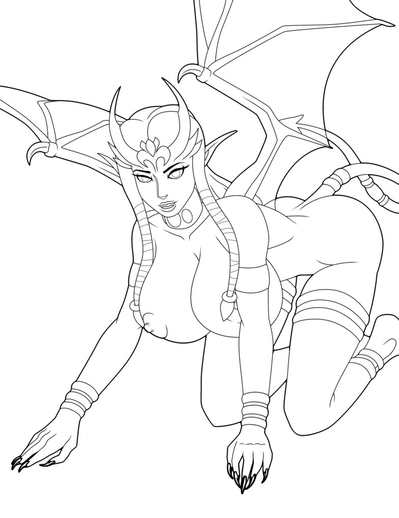 Zelda Demon Transformation page 4 full