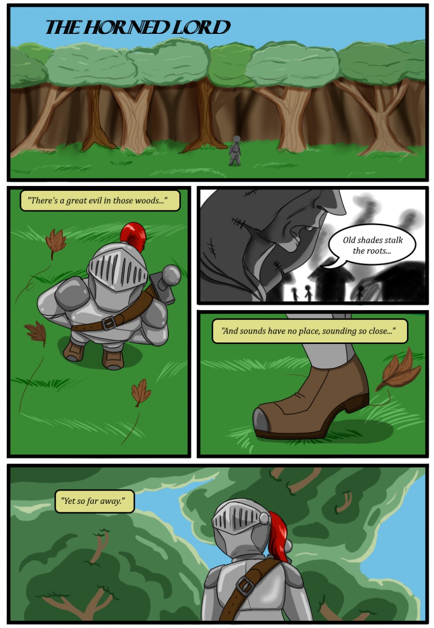 The Horned Lord page 1 full