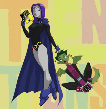 Raven Comic: Just for fun cover