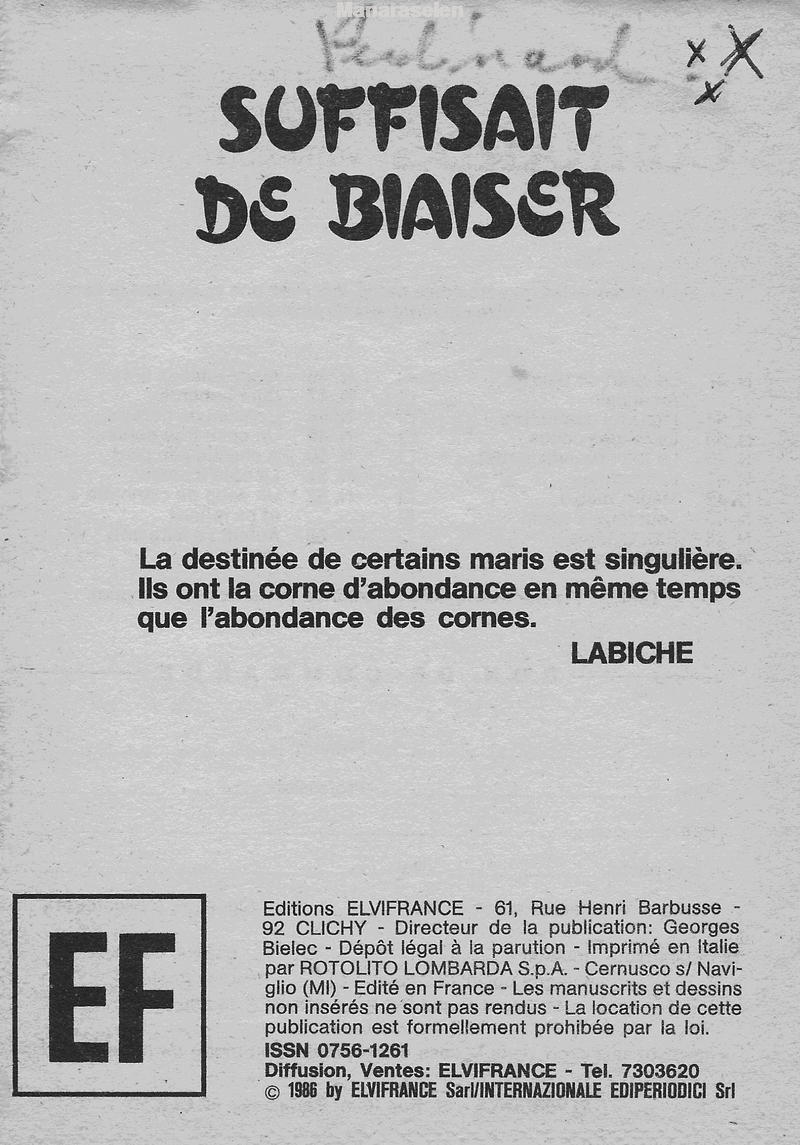 Elvifrance - Les cornards - 054 - Suffisait de biaiser page 3 full