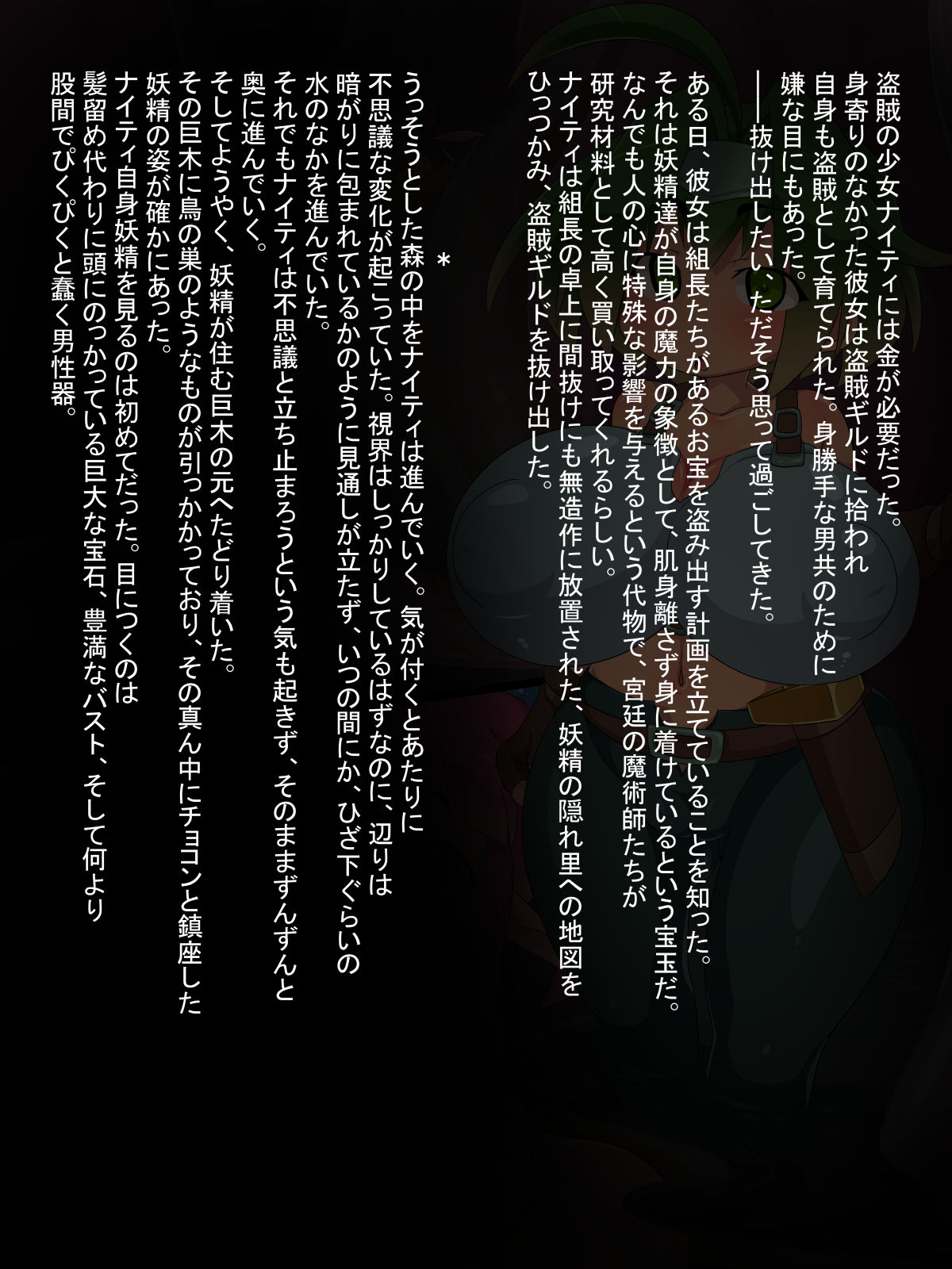 Aru Touzoku-chan to Yousei no Hougyoku. page 1 full