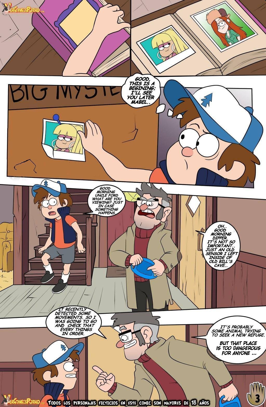Gravity Falls - One Summer of Pleasure Book 2 page 4 full