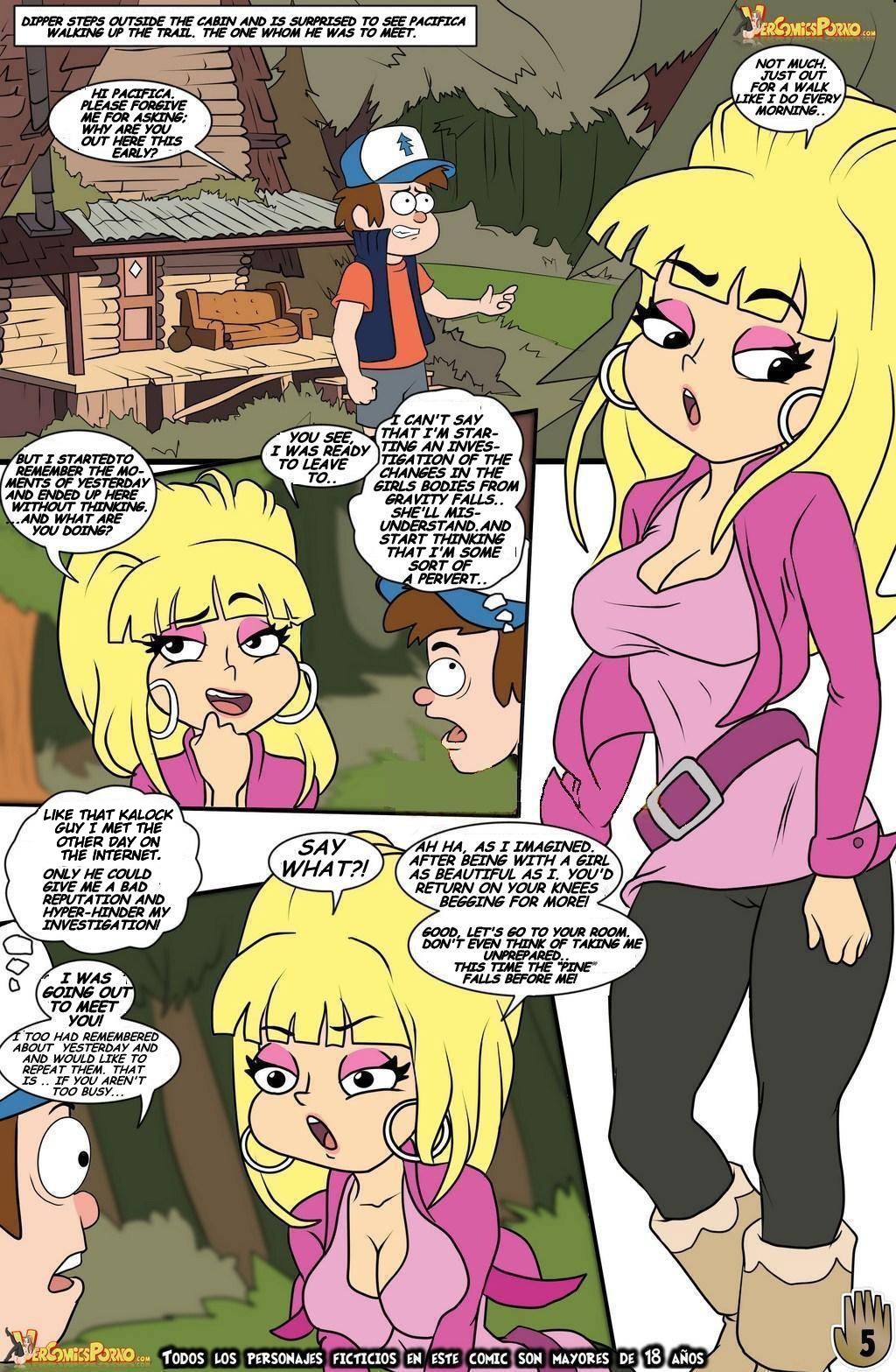 Gravity Falls - One Summer of Pleasure Book 2 page 6 full