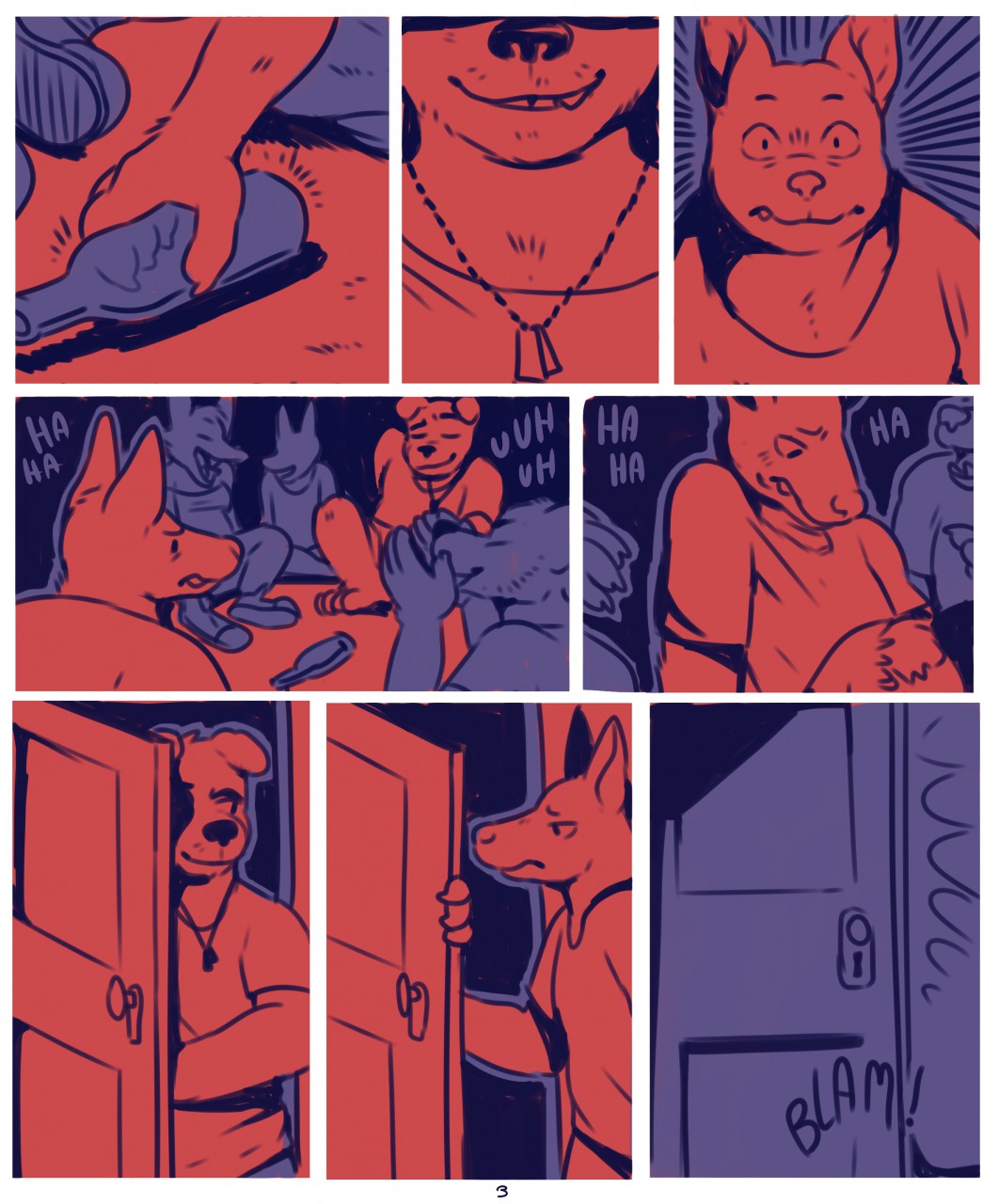 Blue Party page 3 full