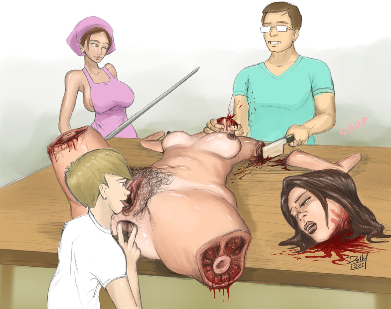 Butchering Mom page 5 full