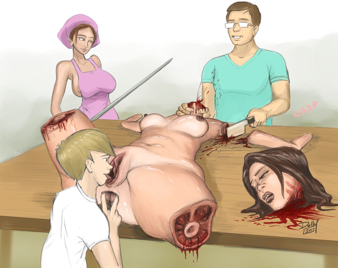 Butchering Mom page 6 full