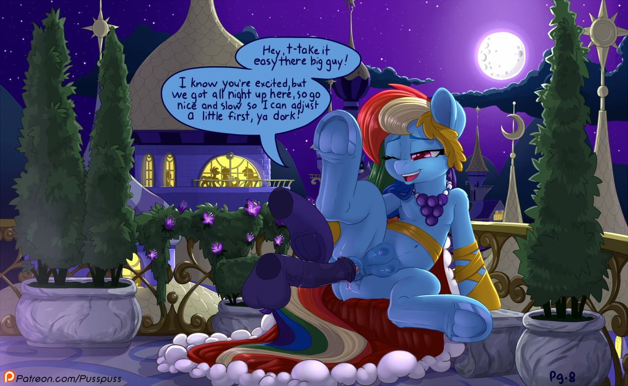 Rainbow Dash and You Attend the Gala page 8 full