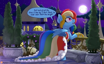 Rainbow Dash and You Attend the Gala cover