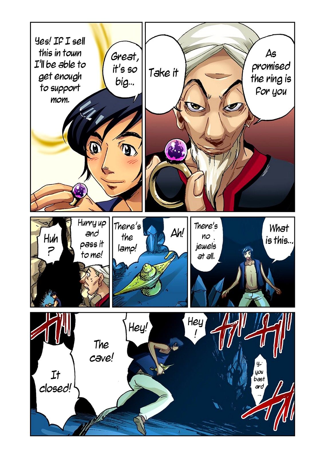 Otona no Douwa ~Aladin to Mahou no Lamp | Adult Fairy Tale ~ Aladdin And The Magic Lamp page 4 full