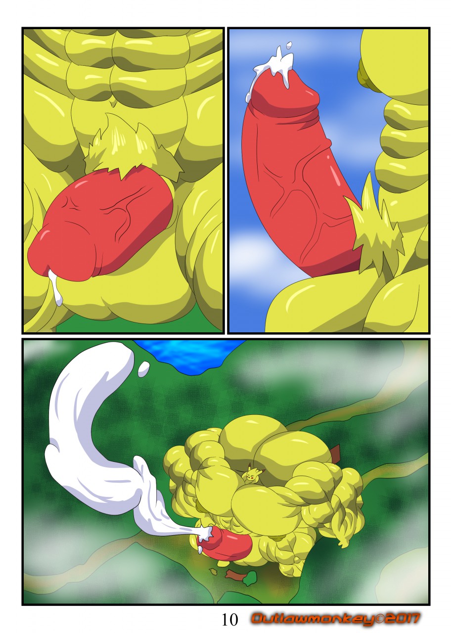 Pikachu Muscle Evolution page 10 full
