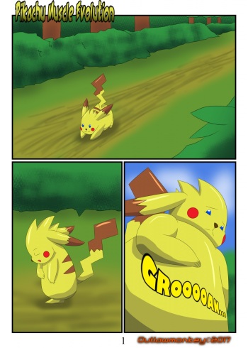 Pikachu Muscle Evolution cover