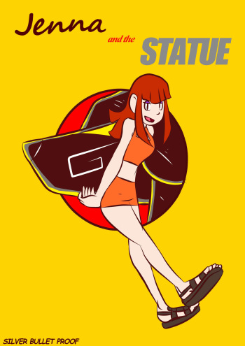 Jenna y la estatua cover