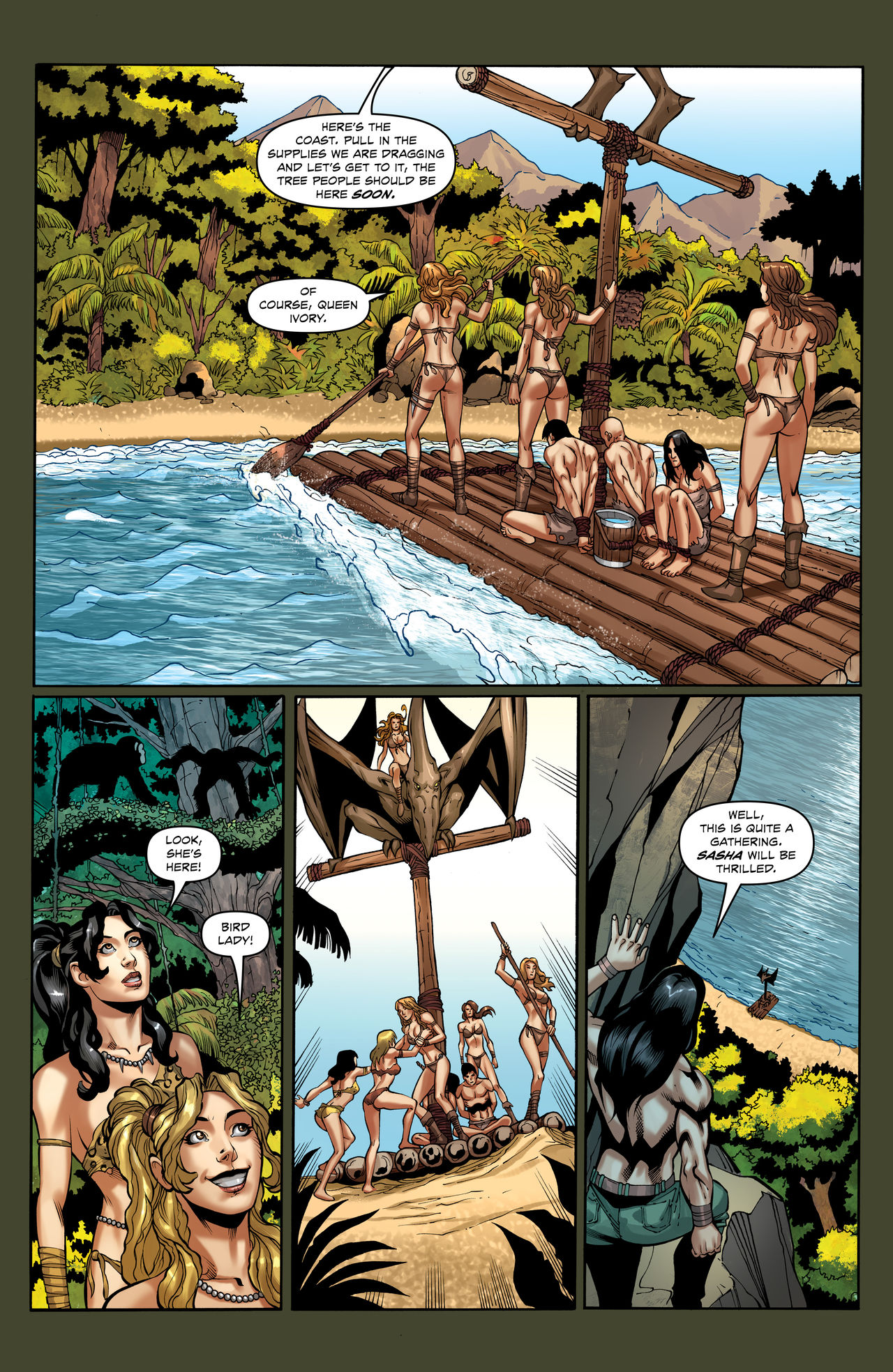 Jungle Fantasy - Survivors #6 page 8 full