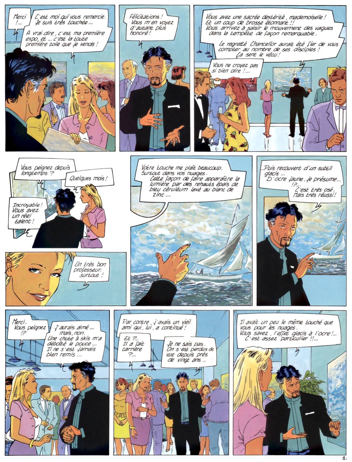 Bleu Lézard - 03 - Fleurs de sang page 10 full