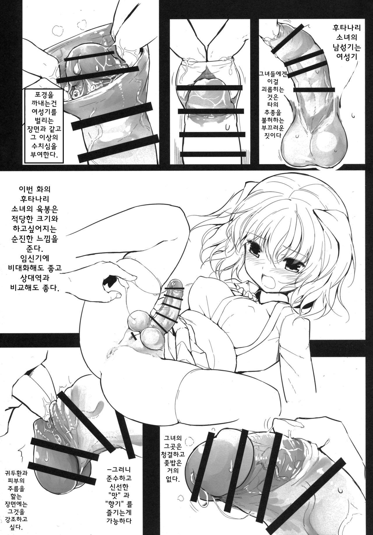 Futanari Series Shinsaku Junbigou Seisaku Memo | Futanari 시리즈 시작 준비호 제작 메모 page 3 full
