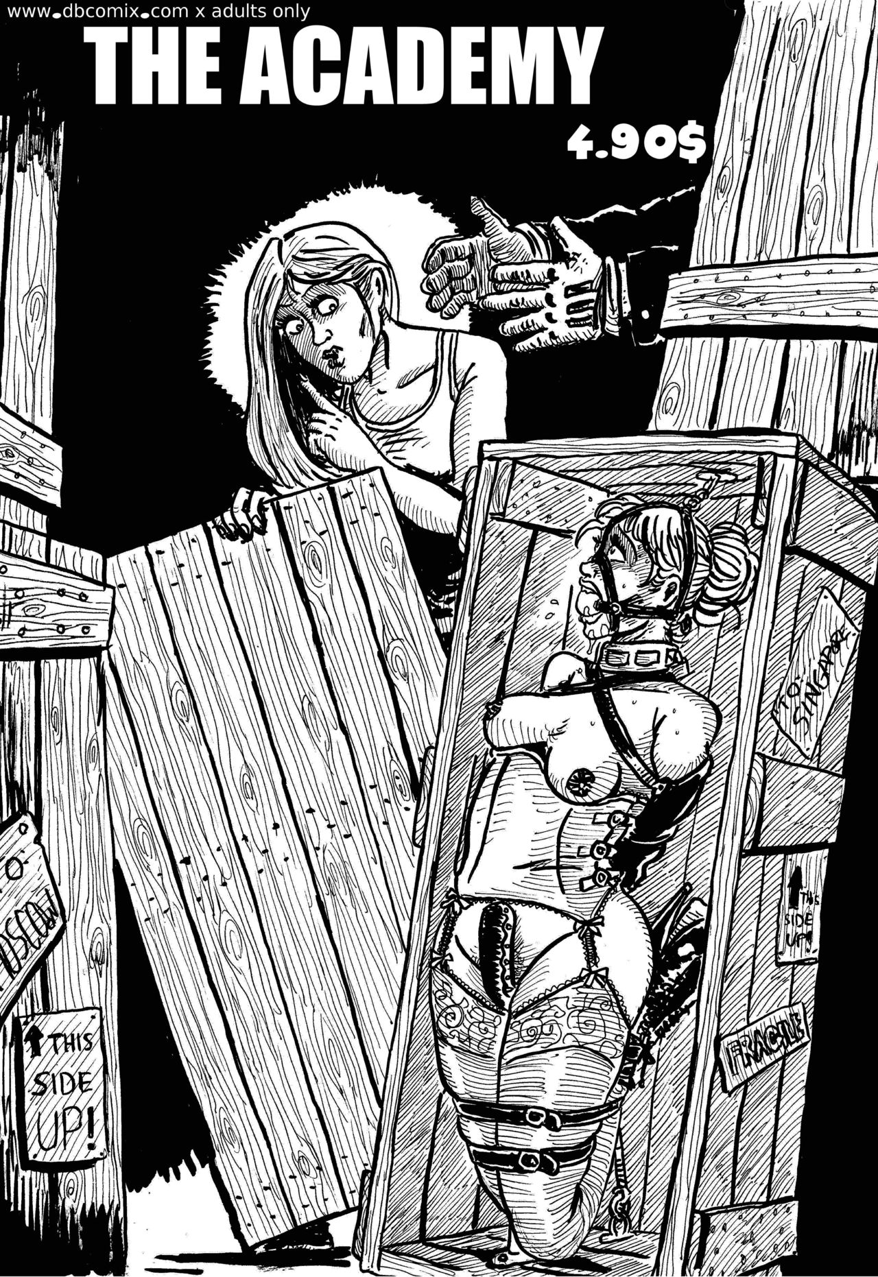 The Academy Secret Agent in Bondage page 1 full