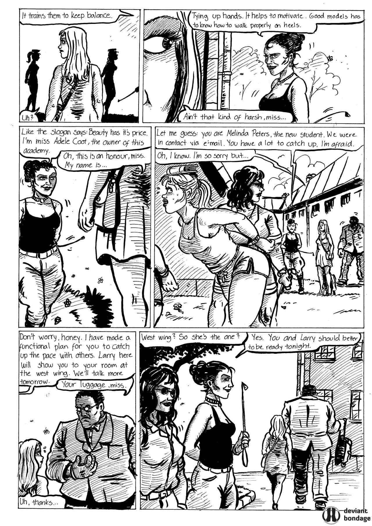 The Academy Secret Agent in Bondage page 4 full