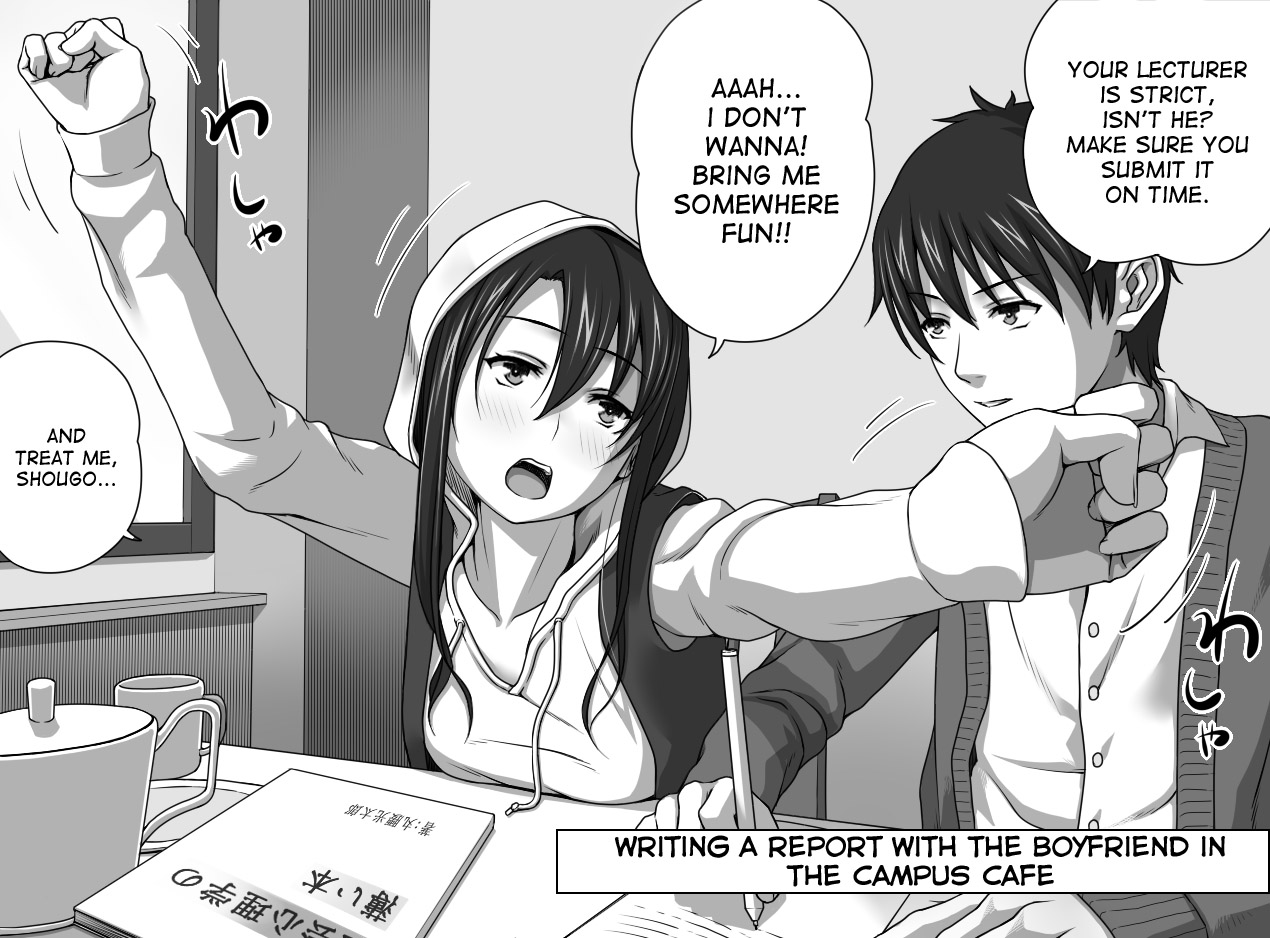 Kareshi no Me no Mae de Anal Kaihatsu Sareru + Omake page 5 full