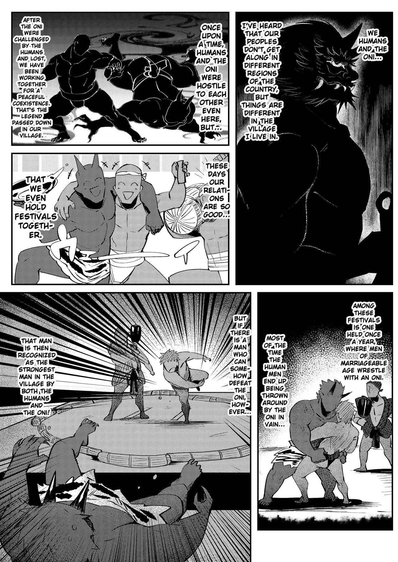 Oni to Wakamomo | The Oni and the Young Peach page 5 full
