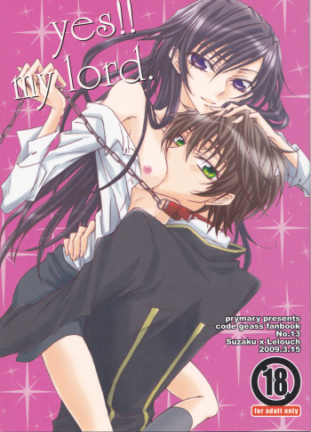 yes!! my lord. cover