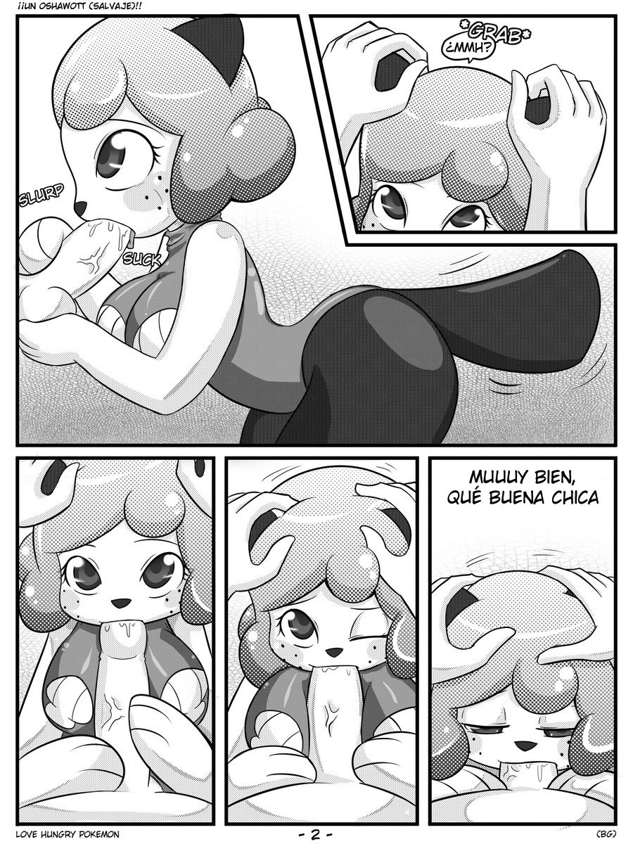 Love Hungry Pokemon #1 - A  Oshawott Appears!!/¡¡Un oshawott !! page 3 full