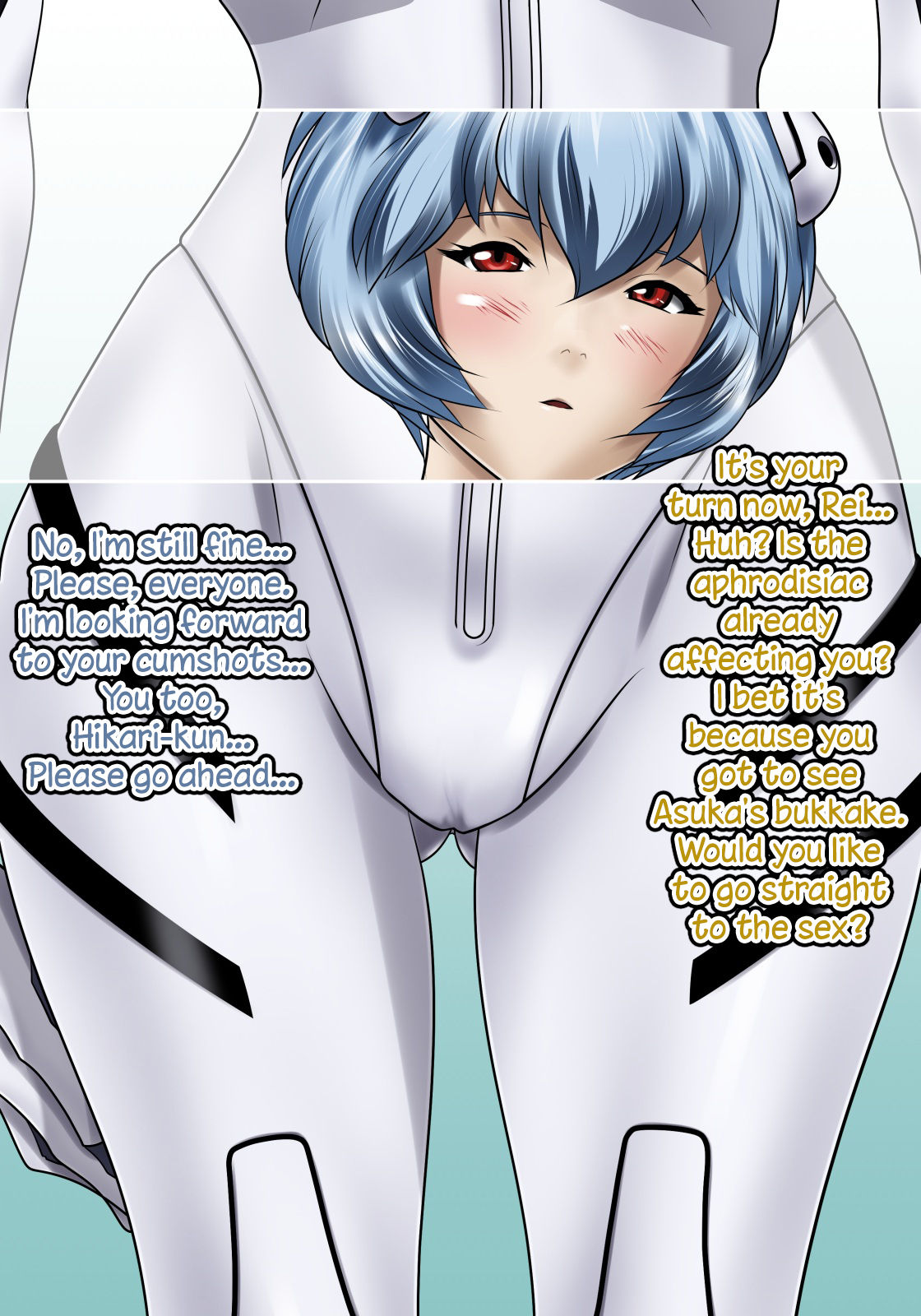 Ritsuko to Jikkenshitsu to Tenshi-tachi | Ritsuko, the Lab Room and the Angels page 4 full