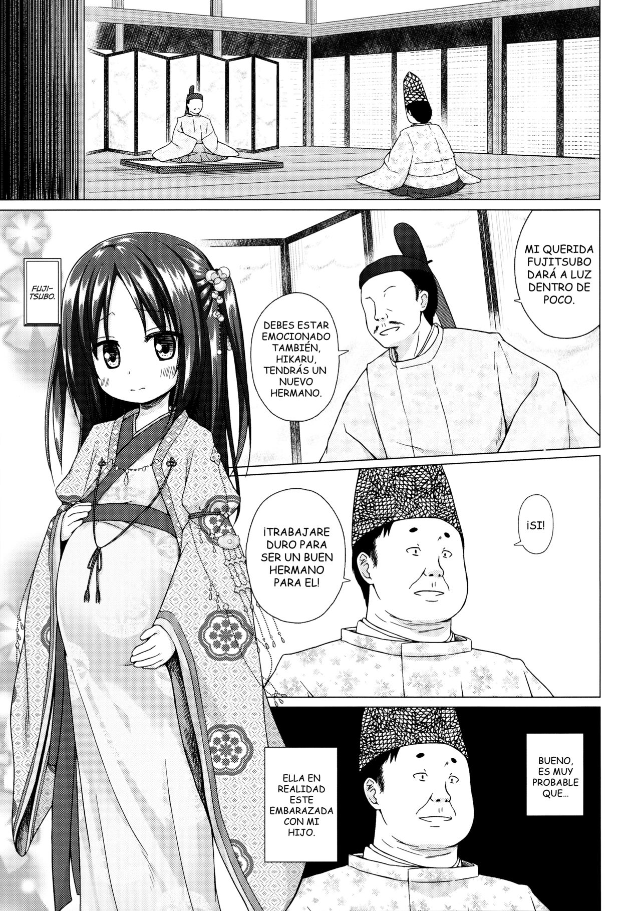 Hikari no Kimi no Saganaki Keikaku <Fujitsubo> | El Astuto Plan de Lord Hikaru <Fujitsubo> page 2 full
