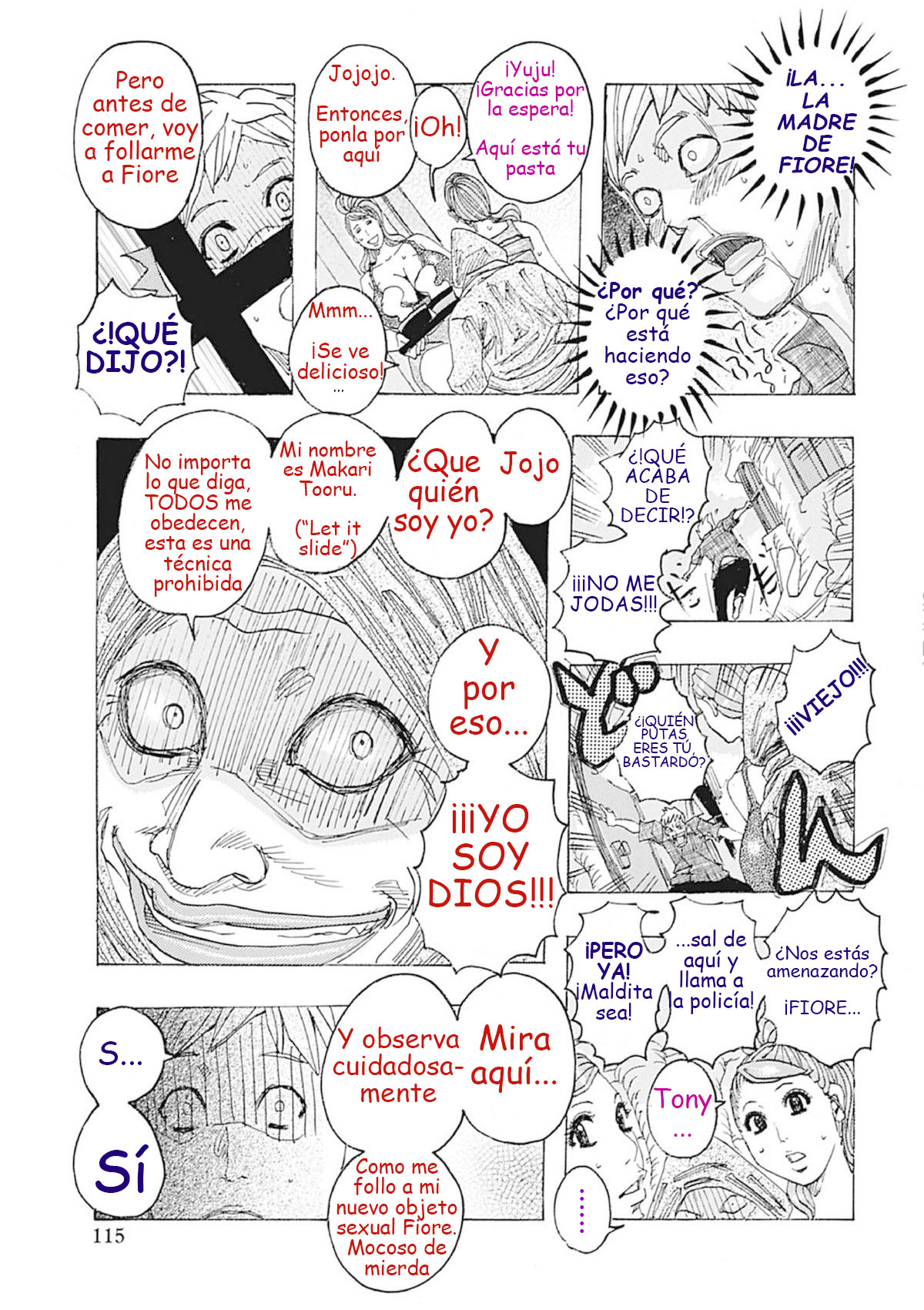 Kinjutsu Makali Tooru 4 | La técnica prohibida Let It Slide 4 page 5 full